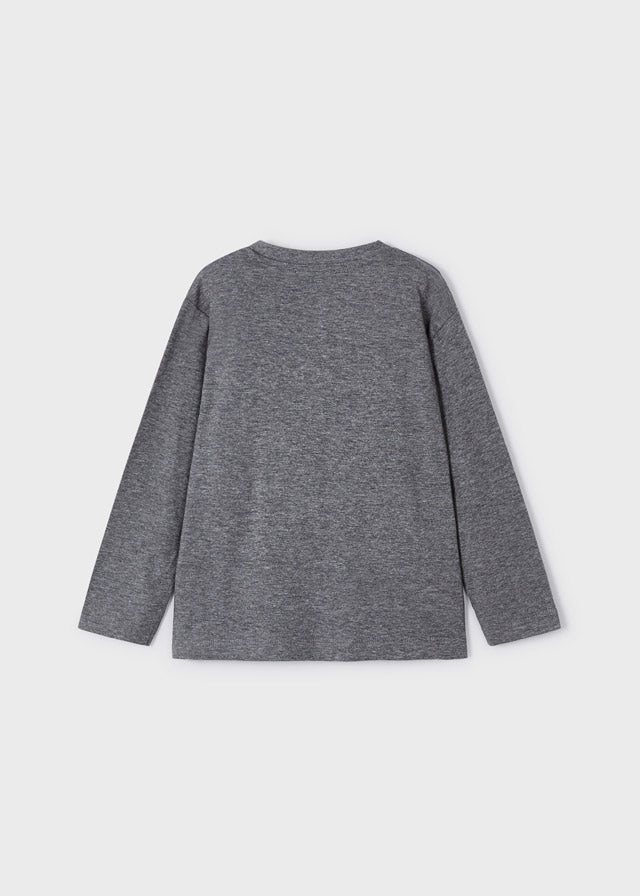 Mayoral Boy Grey Long Sleeved Top 173
