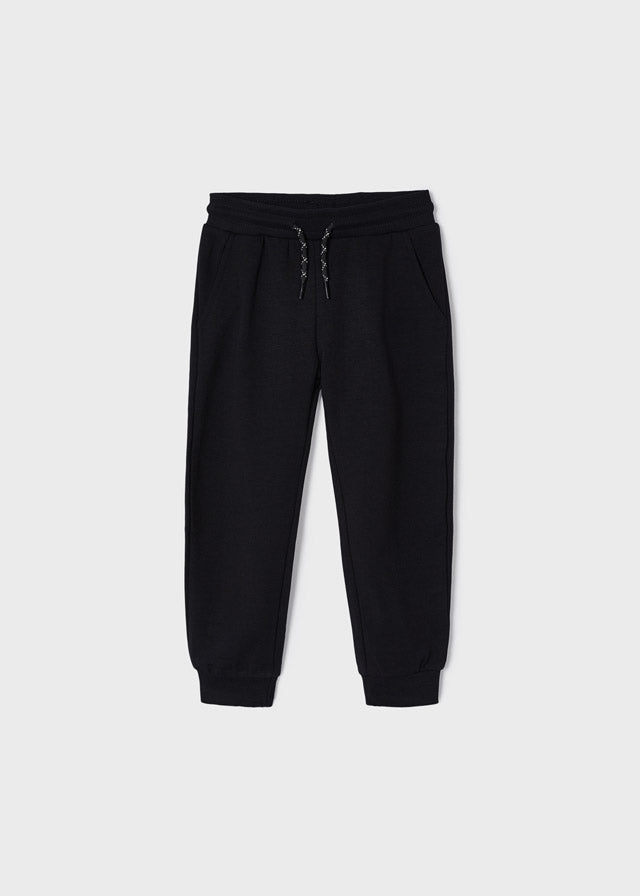 Mayoral Boy Black Fleece Joggers 725