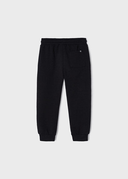 Mayoral Boy Black Fleece Joggers 725