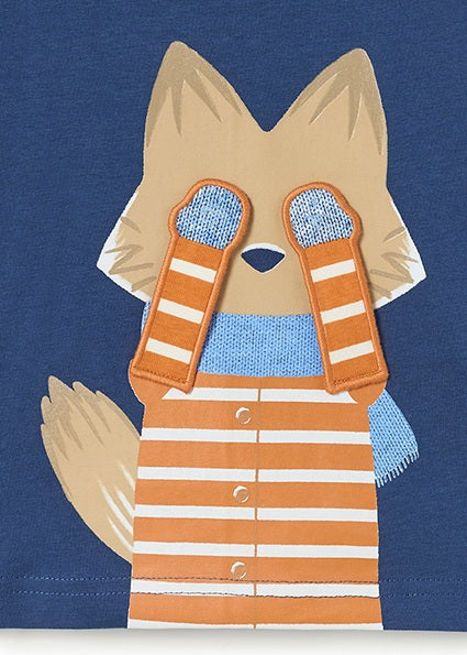 Mayoral Baby Boy Blue Fox Interactive Top 2018