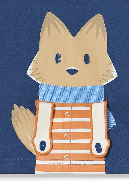Mayoral Baby Boy Blue Fox Interactive Top 2018
