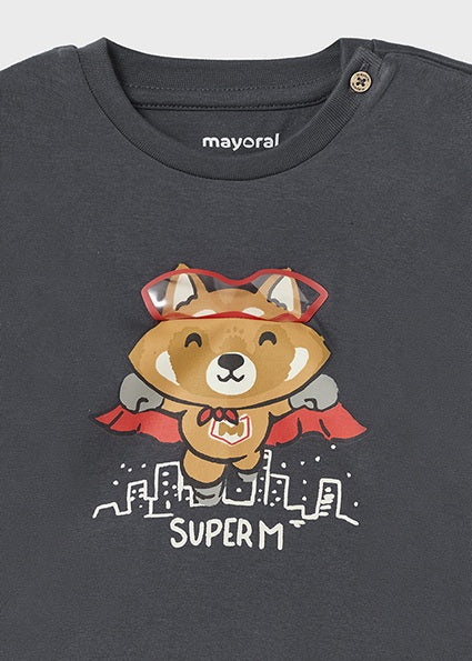 Mayoral Baby Boy AW23 Charcoal Top 2025