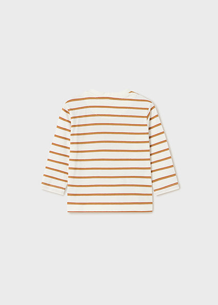 Mayoral Baby Boy Stripey Racoon Top 2028