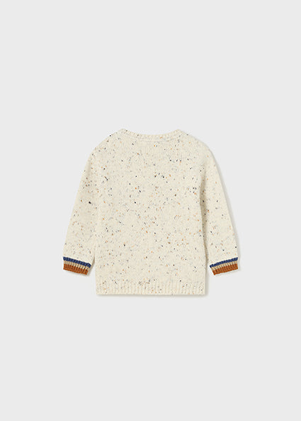 Mayoral Baby Boy Stone Knitted Sweater 2319