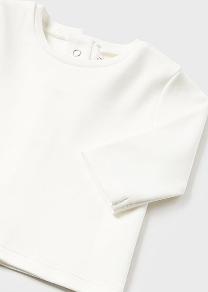 Mayoral Baby Boy Blue Knitted Dungaree Set 2676