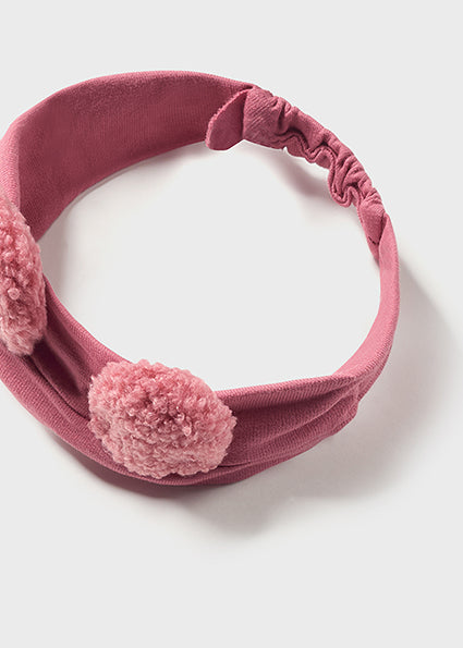 Mayoral Baby Girl Teddy Bear Dress & Headband 2844