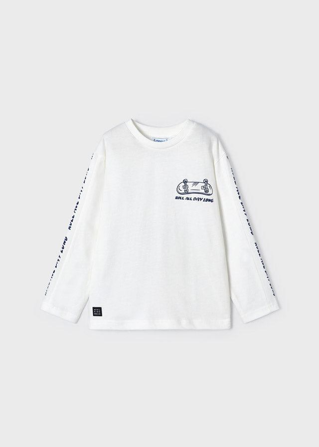 Mayoral Boy Skateboard Long Sleeved Top 4032