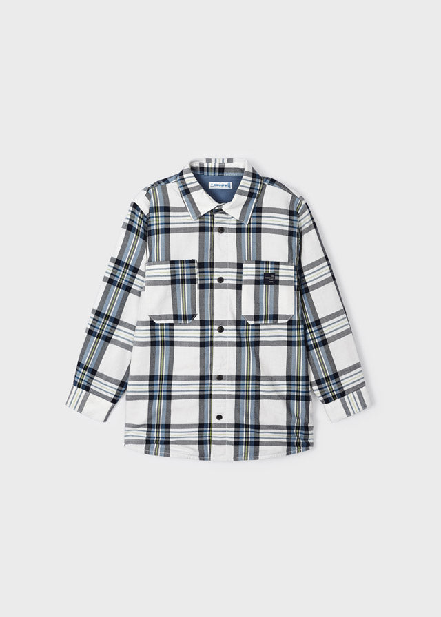 Mayoral Boy Checked Over Shirt 4107