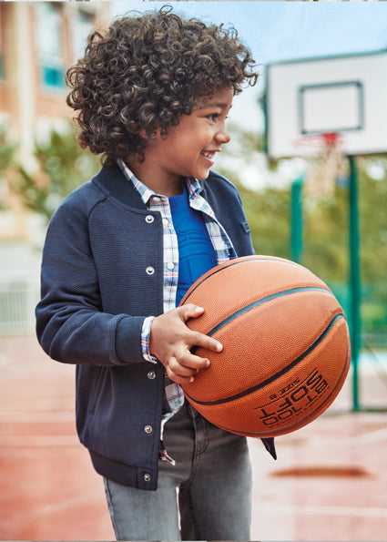 Mayoral Boy AW23 Navy Bomber Jacket 4445