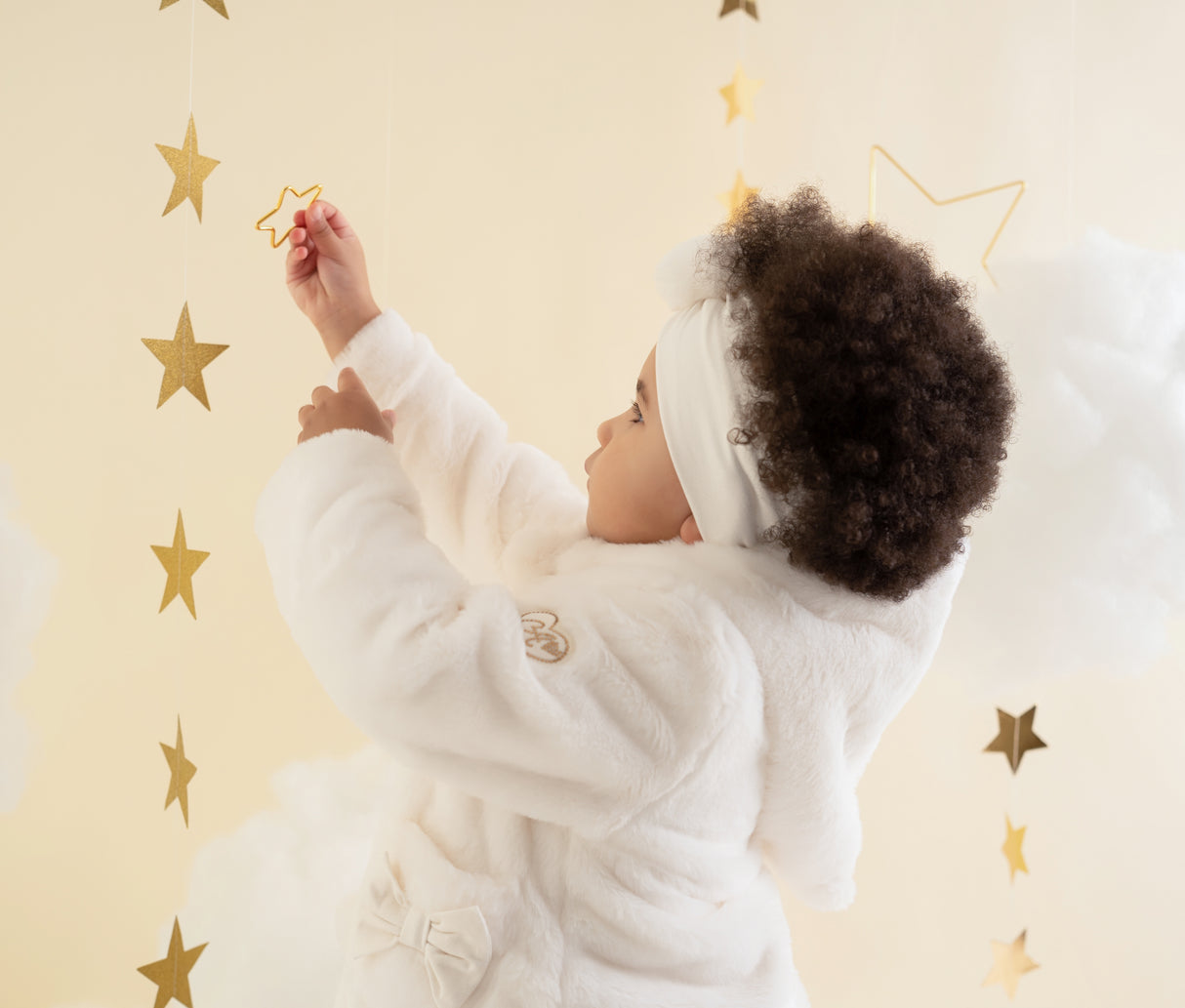 Little A by A Dee Fiona Faux Fur Coat 3402