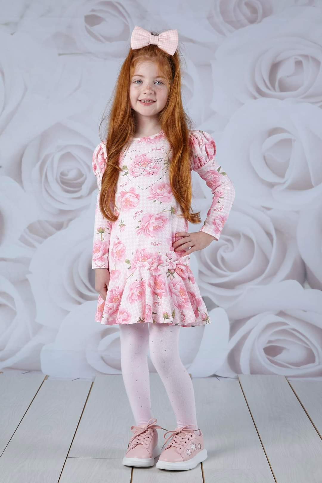 A Dee Aubree Peony Pink Dress 1703