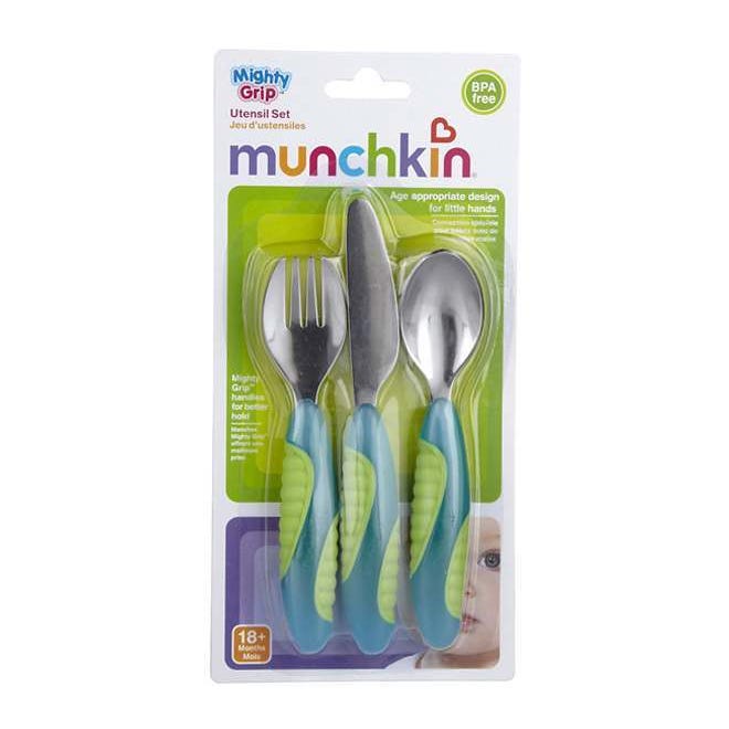 Munchkin Mighty Grip Cutlery Set
