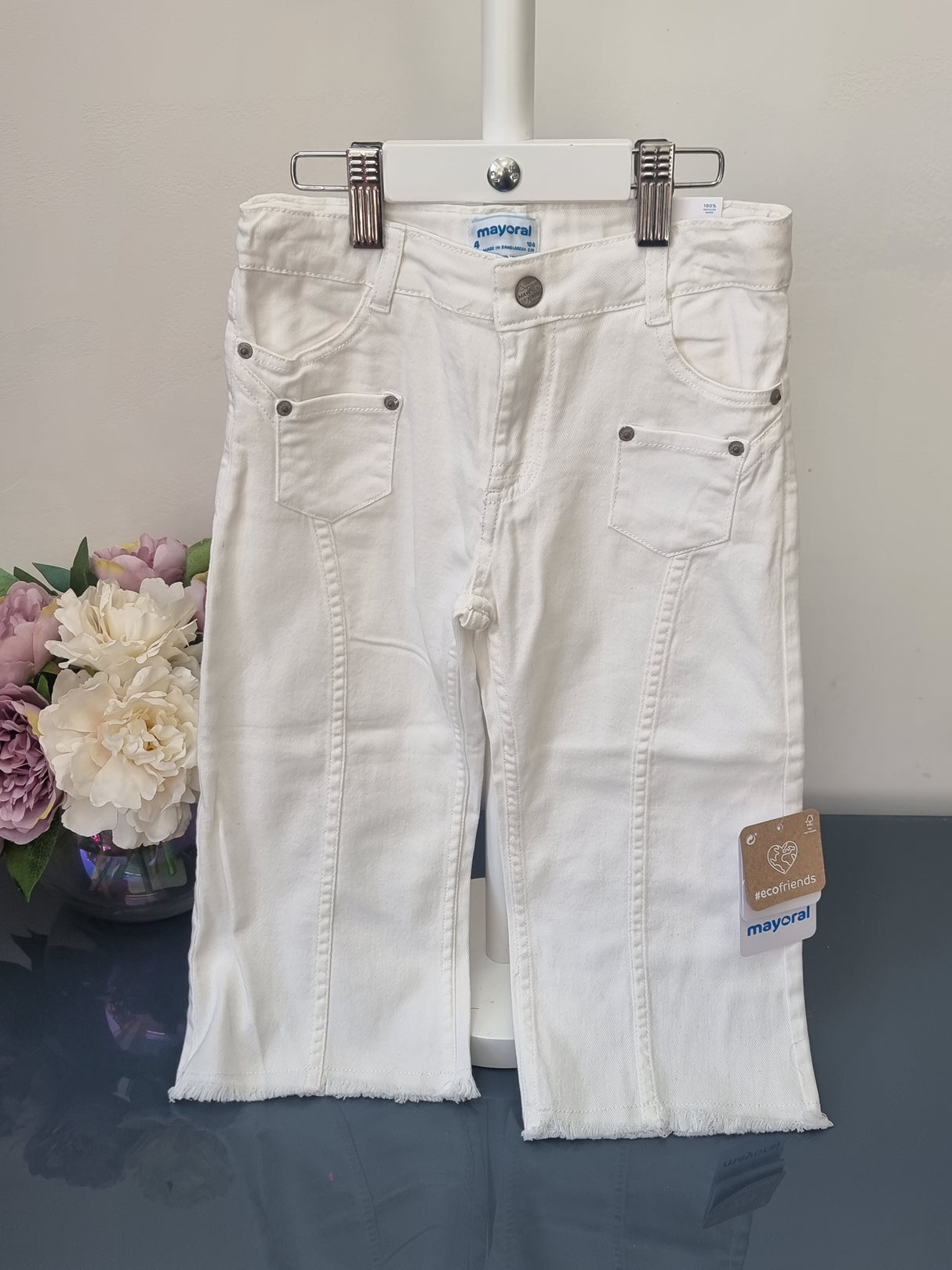 Mayoral Age 4yr Sample Top & cropped trousers L49