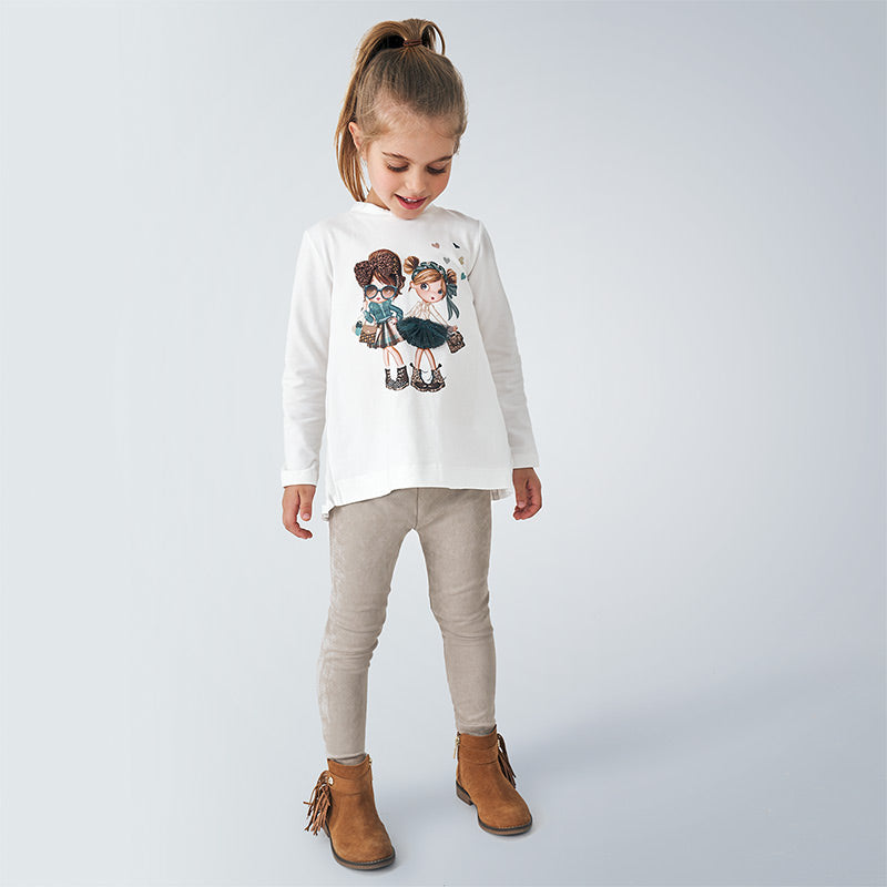 Mayoral Girl AW20 Girls Legging Set 4724