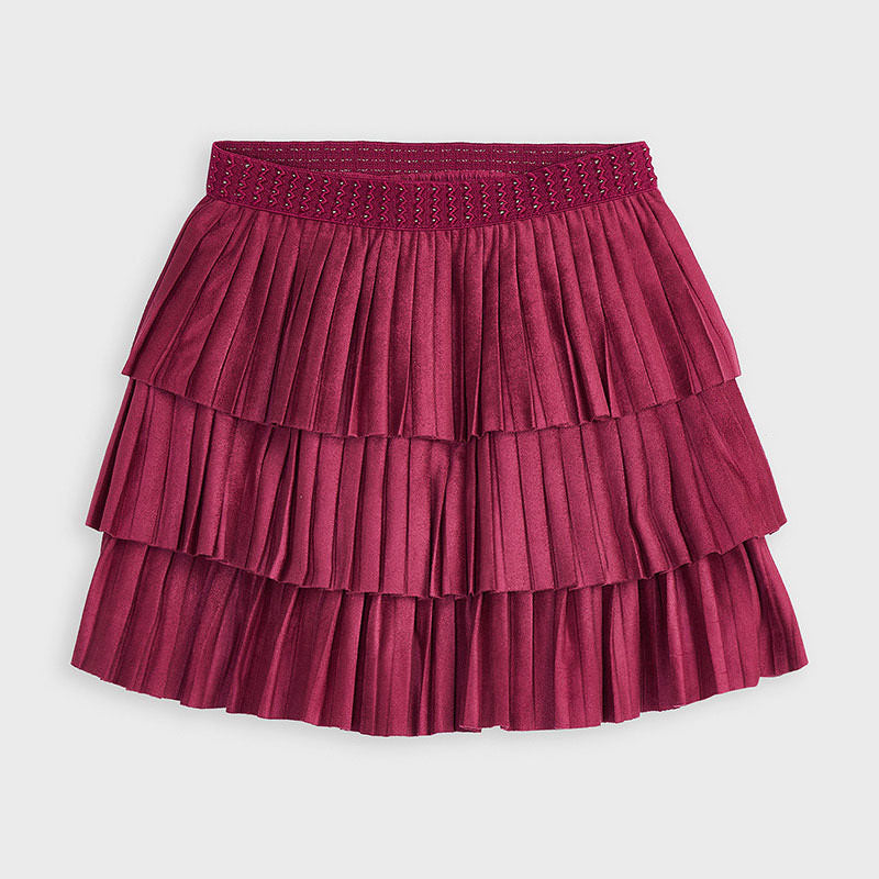 Mayoral Girl Girl Pleated Skirt Cherry 4958