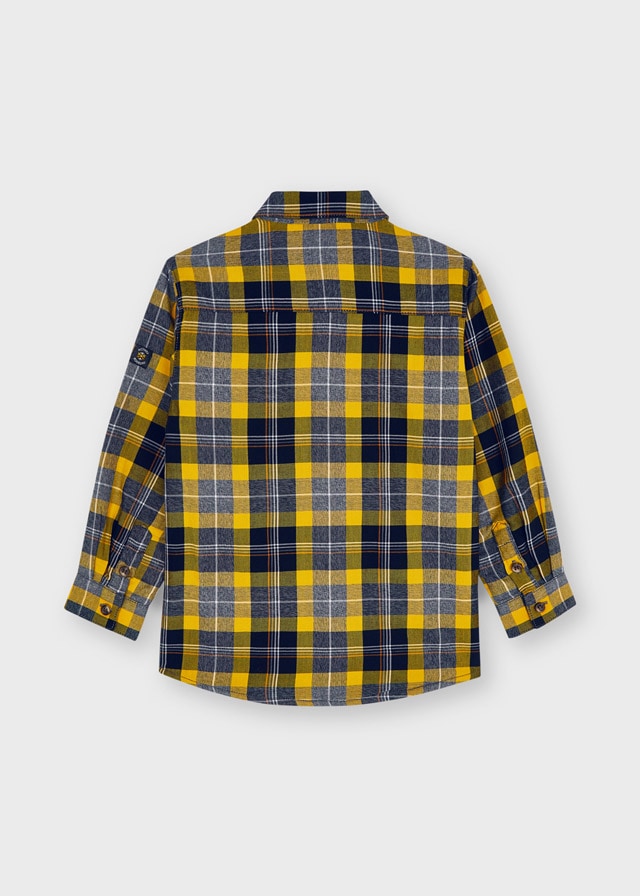 Mayoral Boy AW21 ECOFRIENDS check overshirt 4162