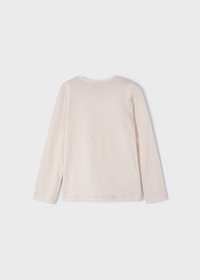 Mayoral Girl AW22 Heart Top & Denim Skirt Set 178/4947