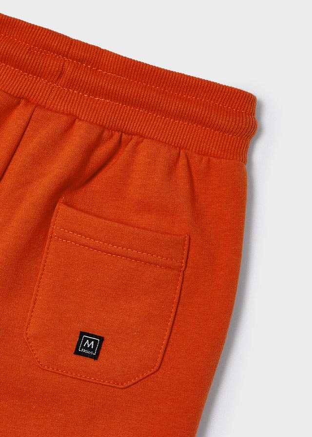 Mayoral Boy Rust Orange Fleece Joggers 725