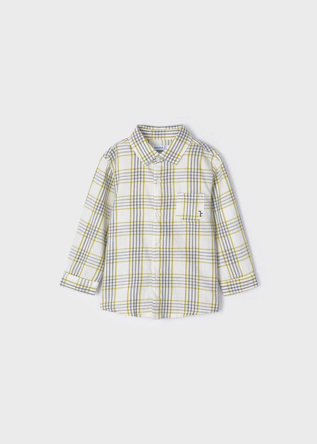 Mayoral Baby Boy Checkered Shirt 2161