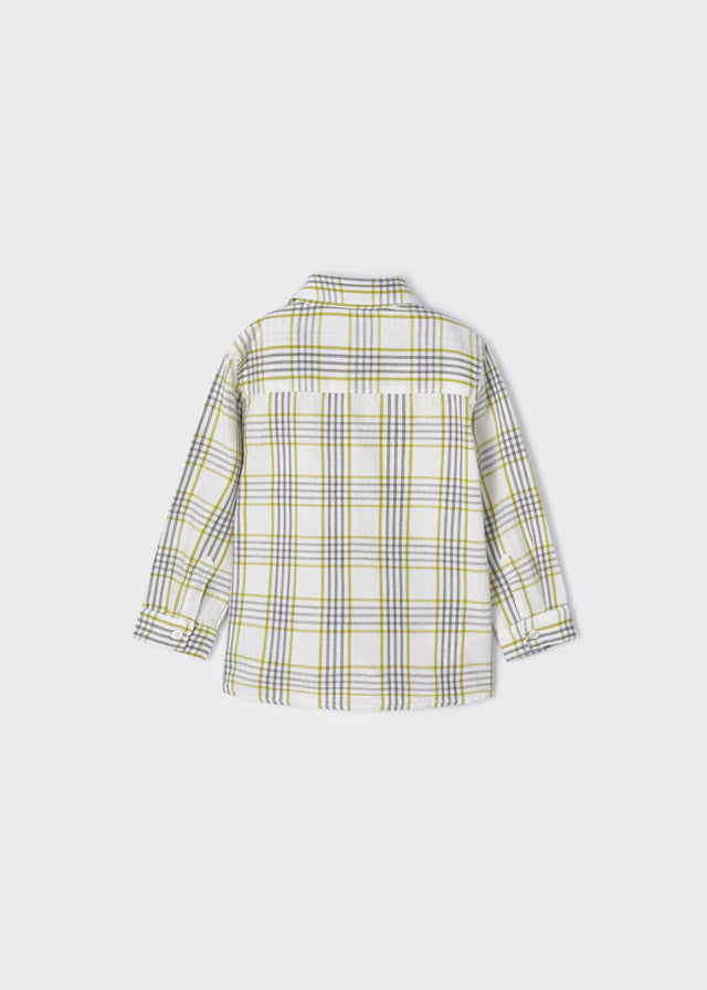 Mayoral Baby Boy Checkered Shirt 2161