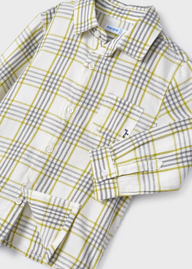 Mayoral Baby Boy Checkered Shirt 2161
