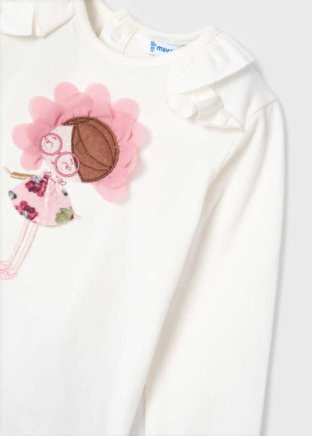 Mayoral Baby Girl AW22 Pink Corduroy Short Set 2233