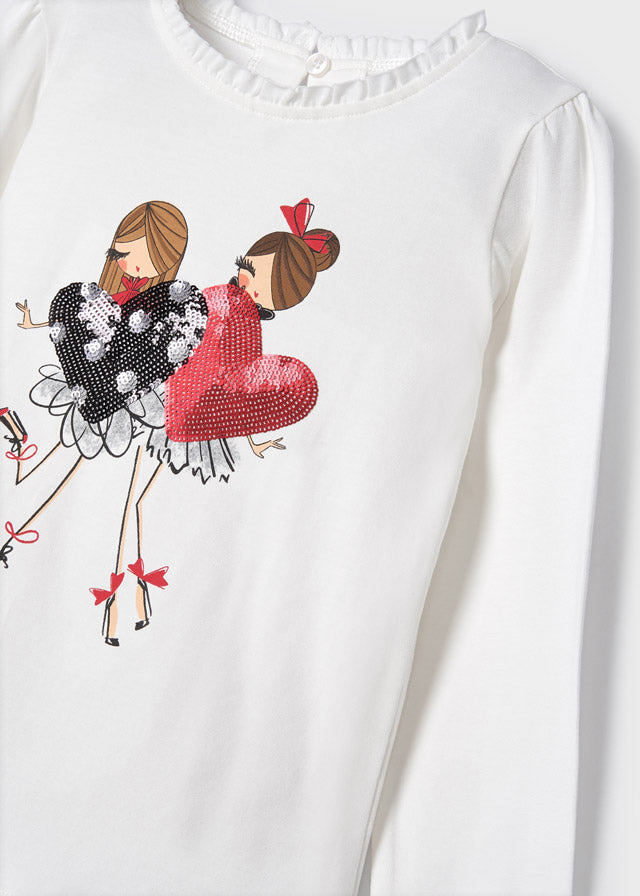 Mayoral Girl AW22 Red Plaid Short Set 4025/4210