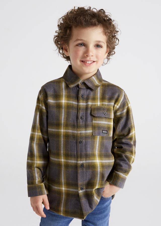 Mayoral Boy AW22 Fleeced Lined Overshirt 4183