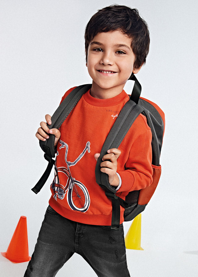 Mayoral Boy Rust Orange Sweater 4453