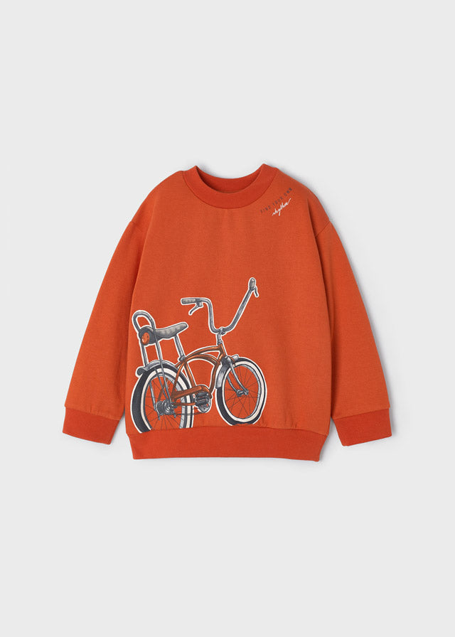 Mayoral Boy Rust Orange Sweater 4453