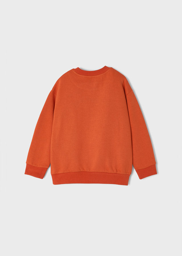 Mayoral Boy Rust Orange Sweater 4453