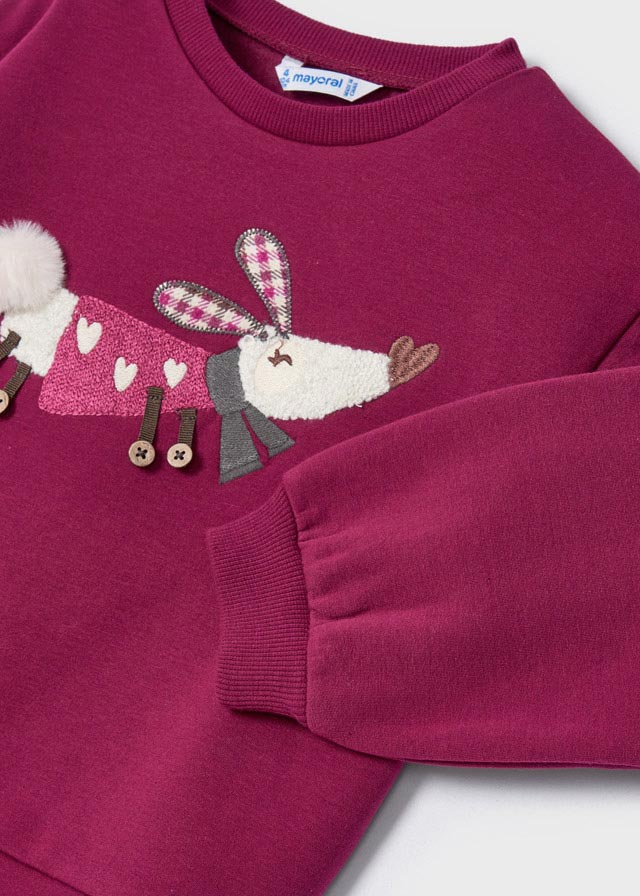 Mayoral Girl AW22 Sweater & Plaid Skort Set 4479/4951