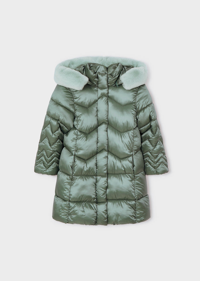 Mayoral Girl AW22 Teal Padded Coat 4488