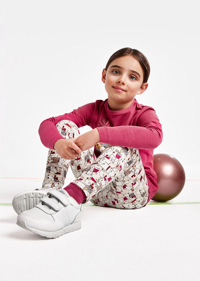 Mayoral Girl AW22 Raspberry Legging Set 4777