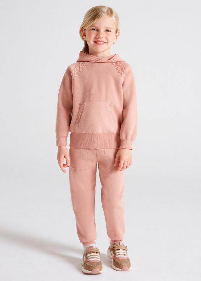Mayoral Girl AW22 Pink Knit Lounge Set 4858
