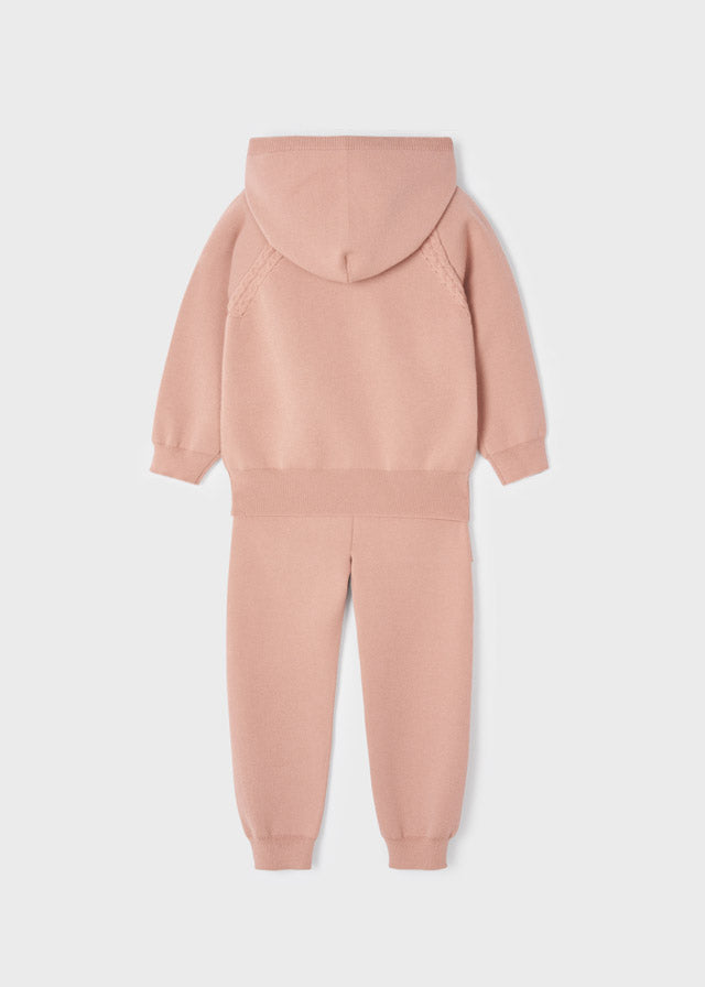 Mayoral Girl AW22 Pink Knit Lounge Set 4858