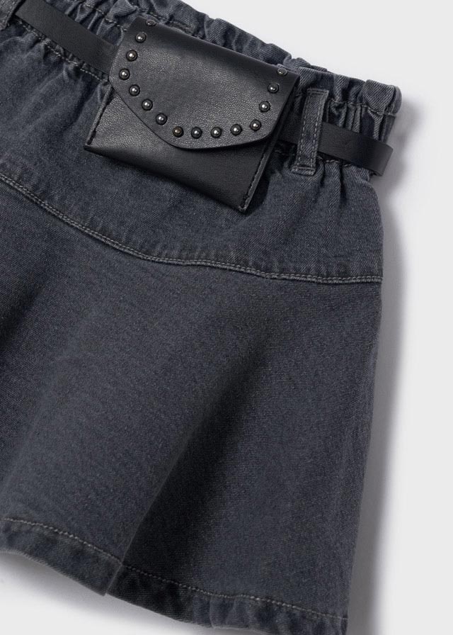 Mayoral Girl AW22 Heart Top & Denim Skirt Set 178/4947