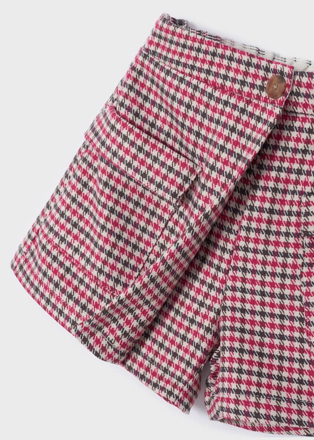 Mayoral Girl AW22 Sweater & Plaid Skort Set 4479/4951