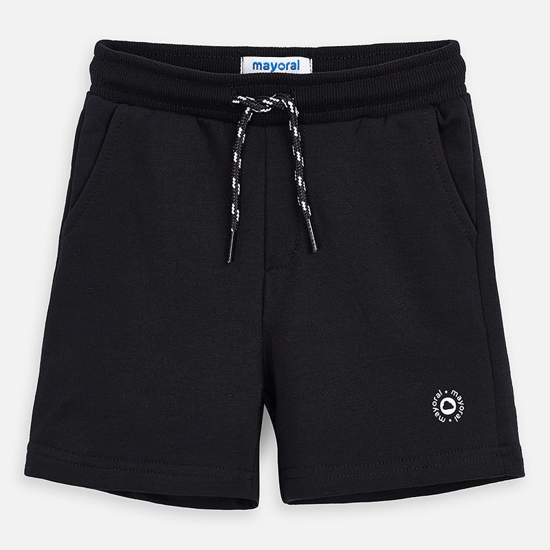 Mayoral Boy SS20 Fleece Shorts Black 611