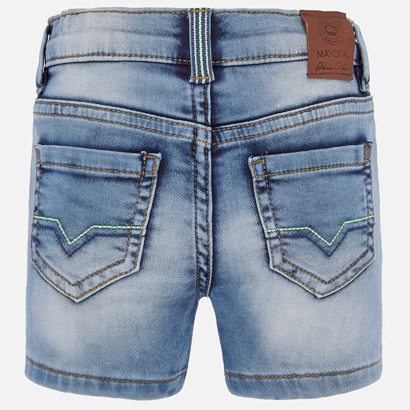 Mayoral Baby Boy Denim Bermuda Shorts Light 1285