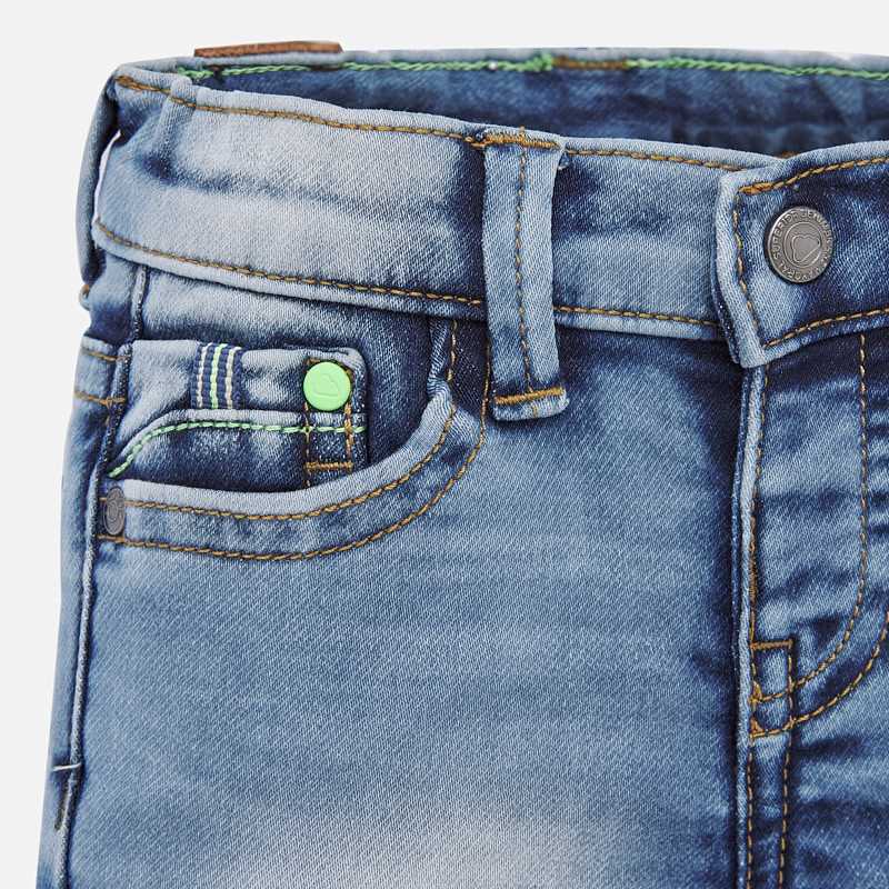 Mayoral Baby Boy Denim Bermuda Shorts Light 1285