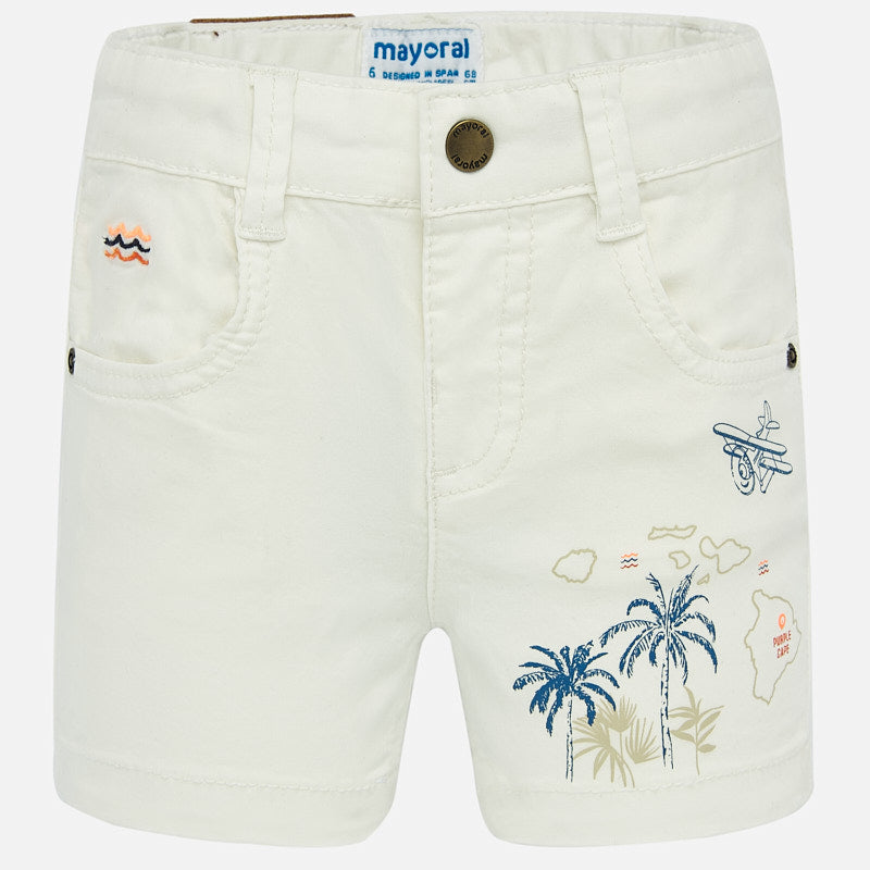 Mayoral Baby Boy Patterned Bermuda Shorts 1292