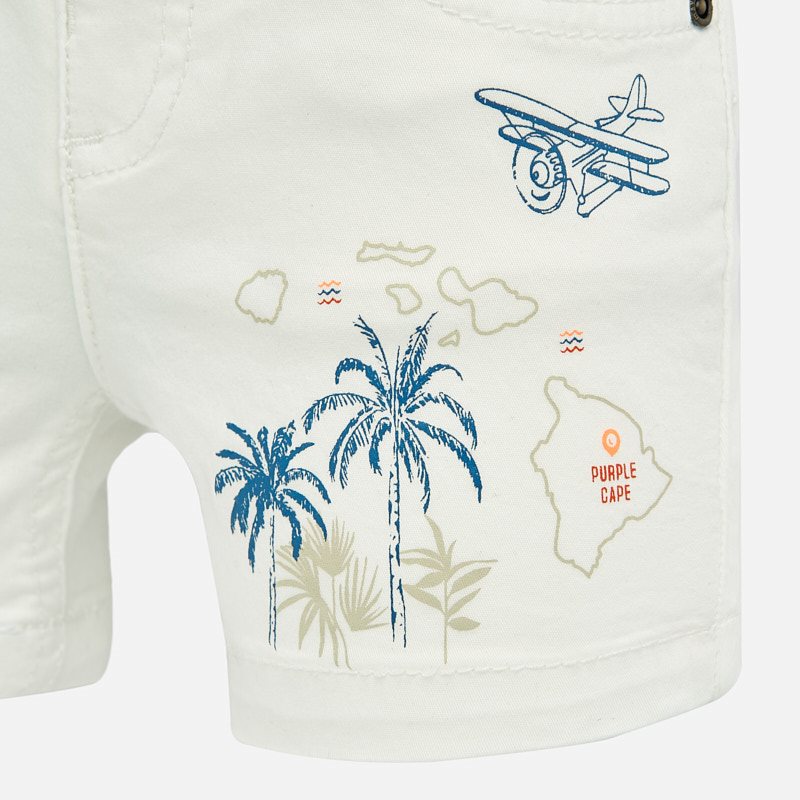 Mayoral Baby Boy Patterned Bermuda Shorts 1292