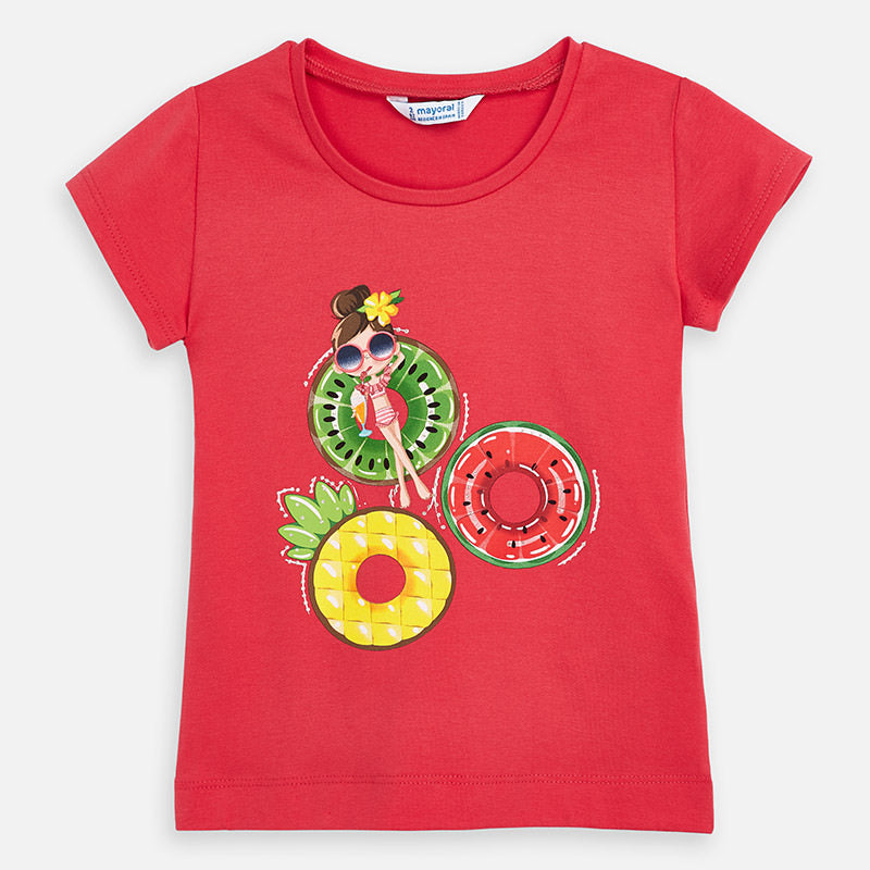 Mayoral Girl SS20 Watermelon girl print Top 3017