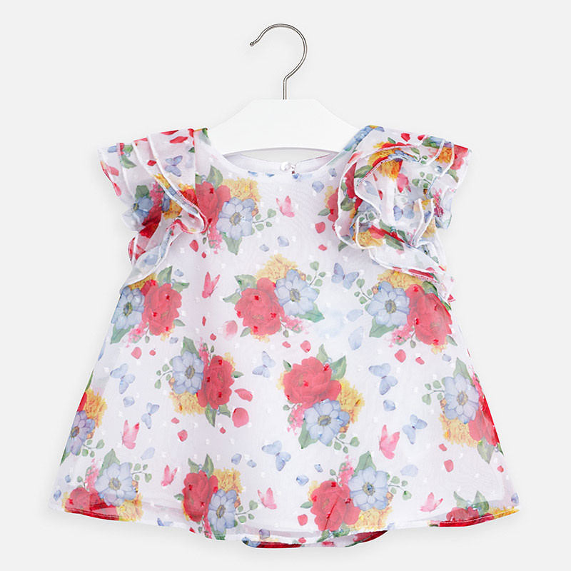 Mayoral Girl Chiffon Blouse 3179