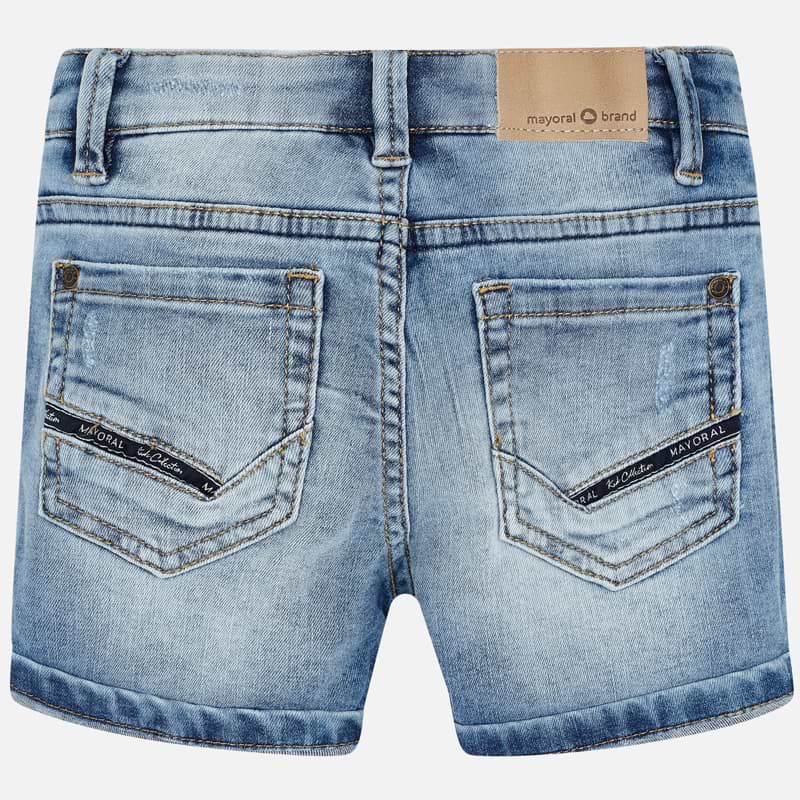 Mayoral Boy SS20 Sustainable Light denim shorts 3249