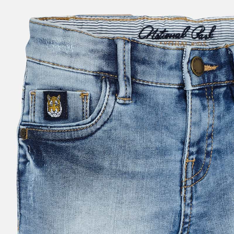 Mayoral Boy SS20 Sustainable Light denim shorts 3249