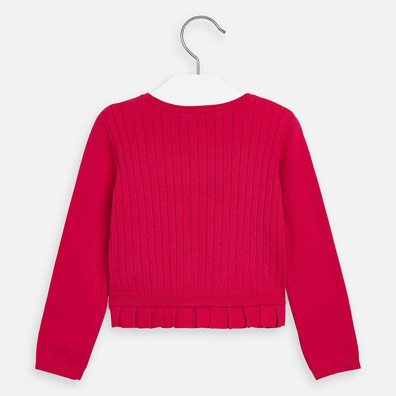 Mayoral Girl SS20 Pink Cardigan 3320