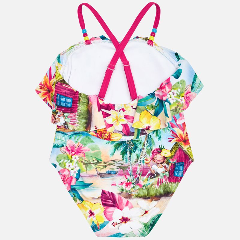 Mayoral Girl SS20 Tropical Swimsuit 3730