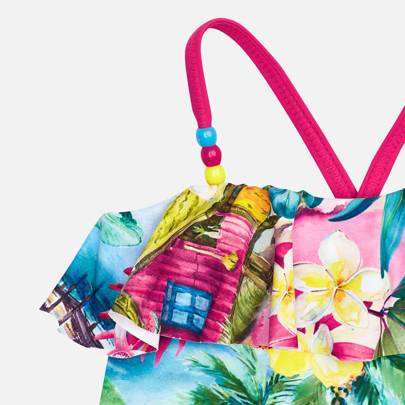 Mayoral Girl SS20 Tropical Swimsuit 3730